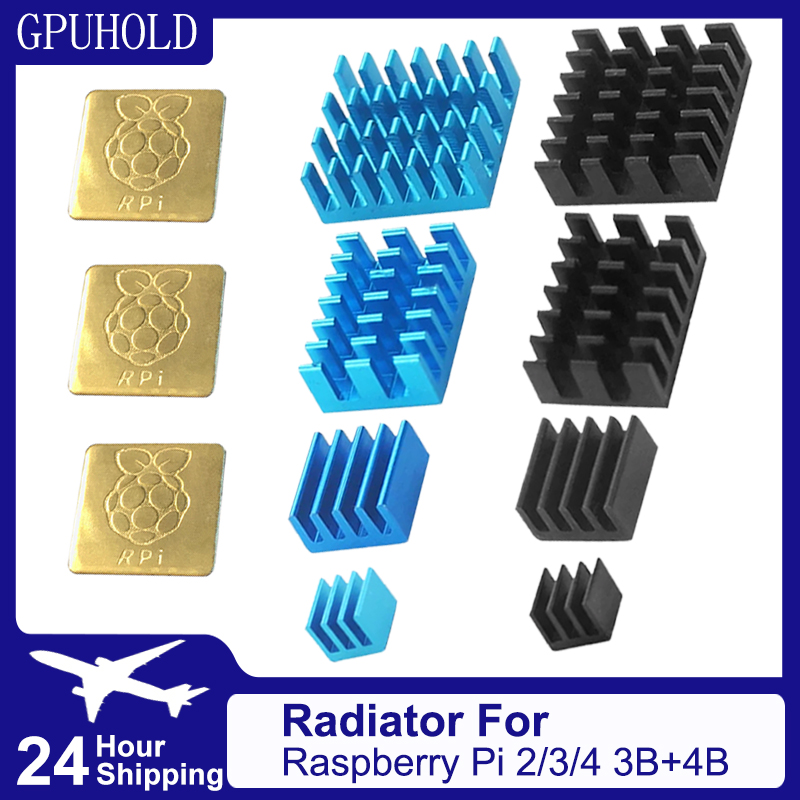 Raspberry Pi Water Cooling Kit - GPUHOLD Chipset Cooler 4 Buah/5 Buah