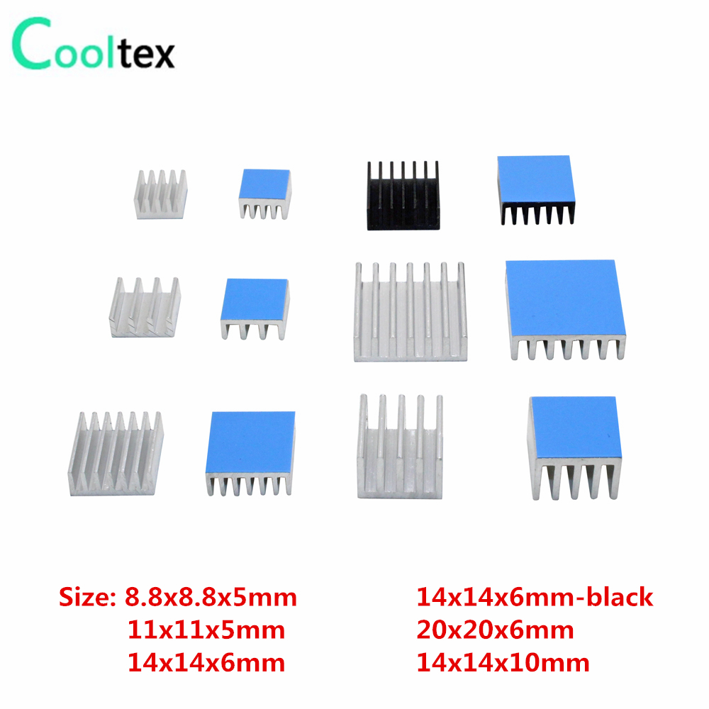 Raspberry Pi Water Cooling Kit - Penyerap Panas Aluminium Radiator Penyerap Panas