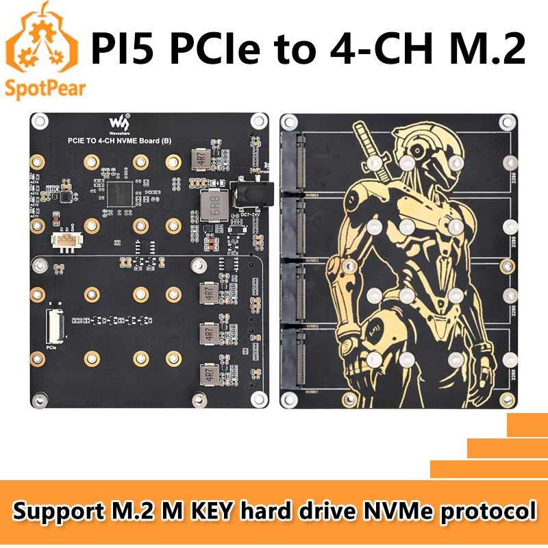 Argon One V3 M.2 Nvme Case - Raspberry Pi 5 PCIe ke 4-CH