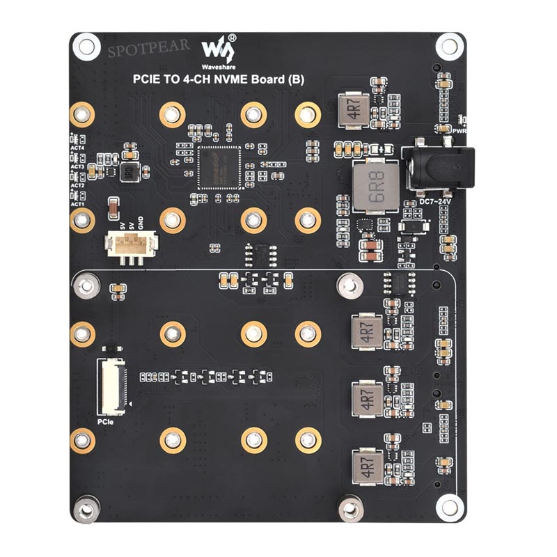 Raspberry Pi 5 PCIe ke 4-CH M. - Argon One V3 M.2 Nvme Case ulasan dan harga