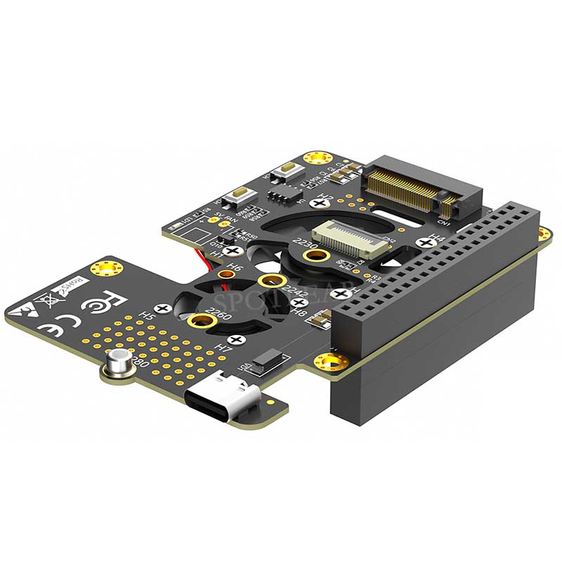Raspberry Pi topi 5 PCIe ke M. - Argon One V3 M.2 Nvme Case ulasan dan harga