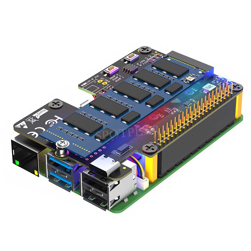 Raspberry Pi topi 5 PCIe ke M. - Argon One V3 M.2 Nvme Case ulasan dan harga